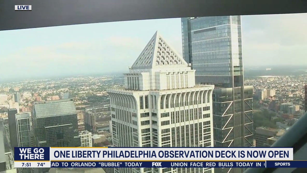 One Liberty Philadelphia Observation Deck reopens to the public
